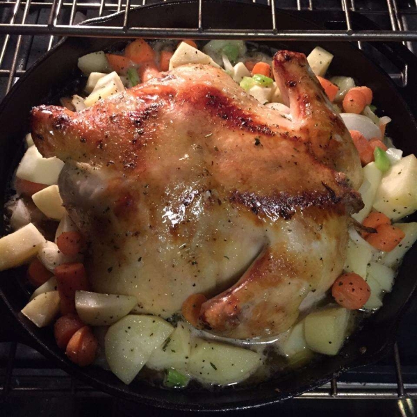 Best of Both Worlds Roast Chicken
