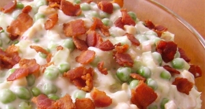 Crunchy Pea Salad with Bacon
