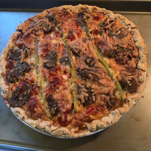 Springtime Quiche