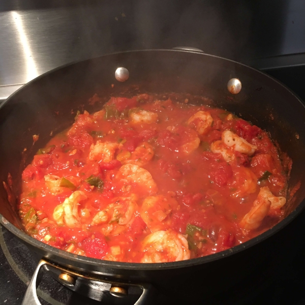 Angel Hair Pasta with Shrimp and Basil
