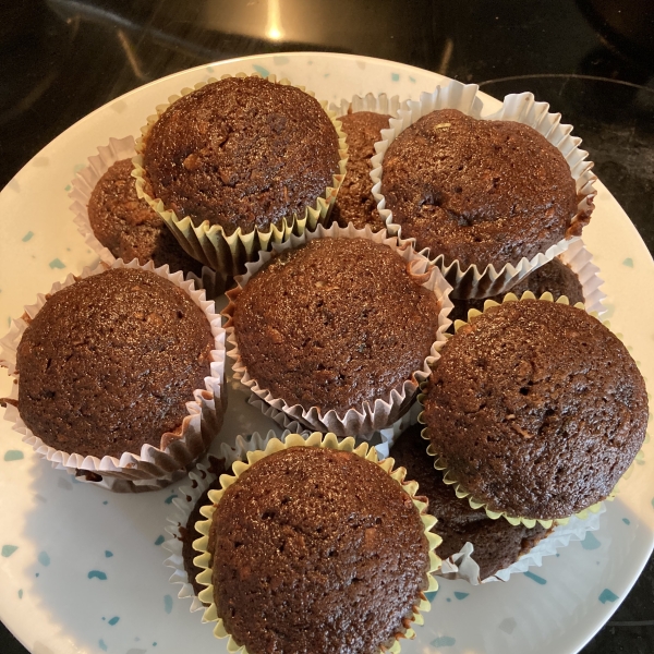 Chocolate-Zucchini Cupcakes