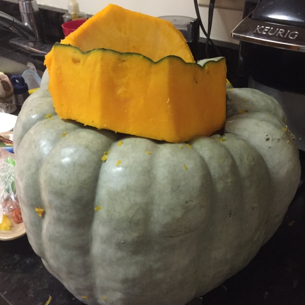 Teri's Dinner in a Pumpkin