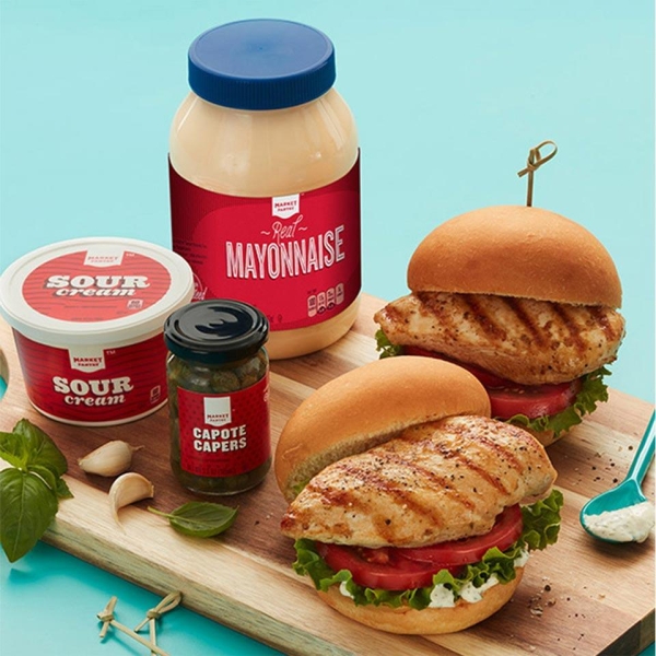 Grilled Garlic Herb Chicken Sandwiches