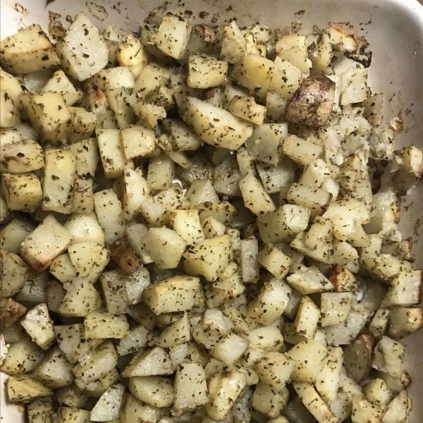 Healthier Oven-Roasted Potatoes