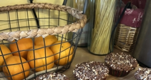 Banana Oat Muffins with Sour Cream