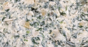 Spinach and Artichoke Greek Yogurt Dip