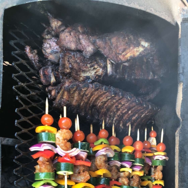 Meal on a Stick - Shrimp Kabobs