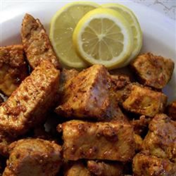 Spicy Lemon Pork Saute
