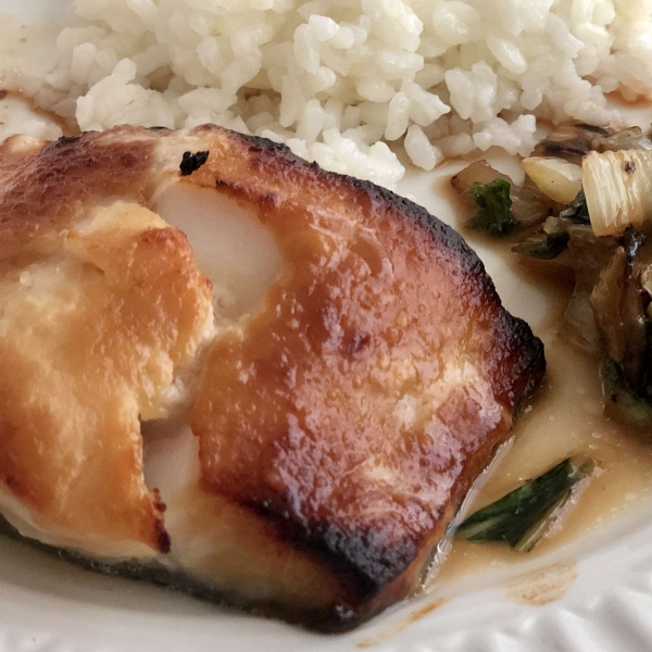 Miso-Glazed Black Cod