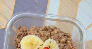 Peanut Butter Chocolate Overnight Oats