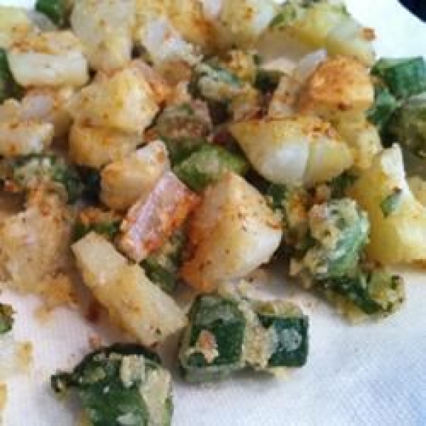 Southern Style Fried Okra