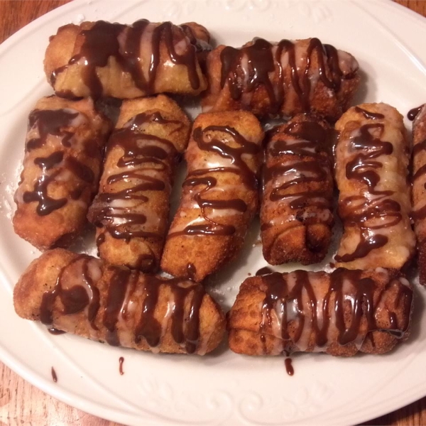 Banana Spring Rolls
