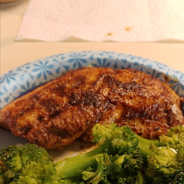Cajun Style Blackened Snapper