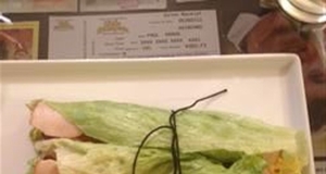 Low-Carb Bacon Lettuce Turkey Wraps