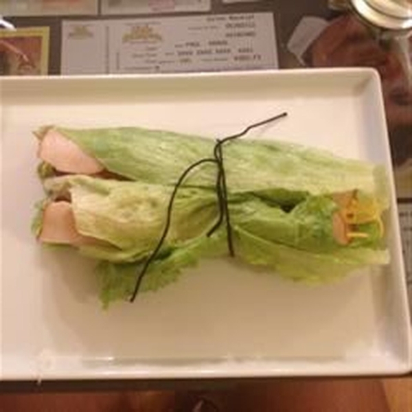 Low-Carb Bacon Lettuce Turkey Wraps