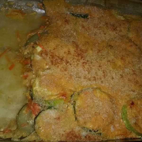 Smoky Zucchini Casserole