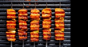 Vegan Korean Tofu and Leek Barbeque