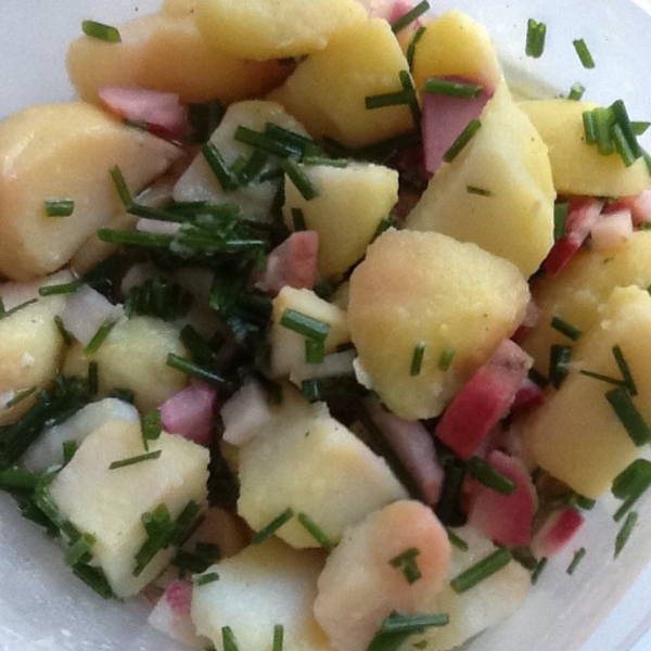 Potato Salad with Radishes