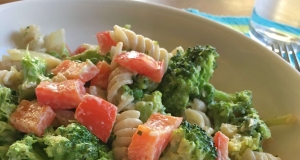 Easy Gluten-Free Vegetarian Pasta with Boursin