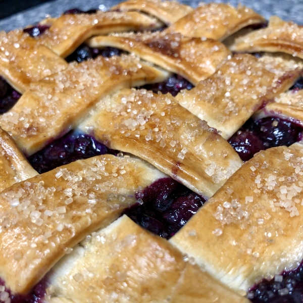 Grandma's Blueberry Pie
