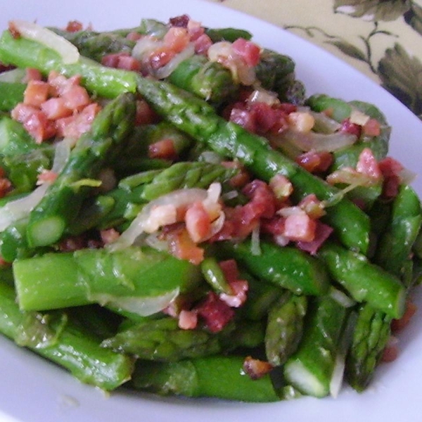 Pancetta Tarragon Asparagus