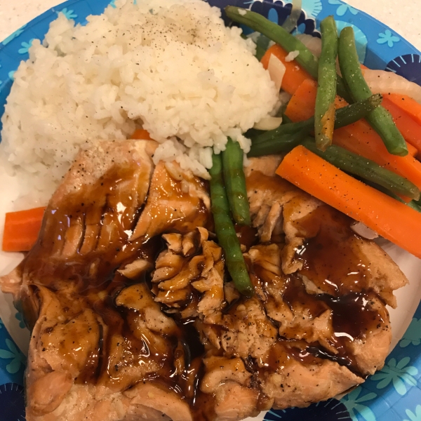 Ginger Sesame Salmon