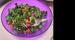 Kale Salad with Cranberries