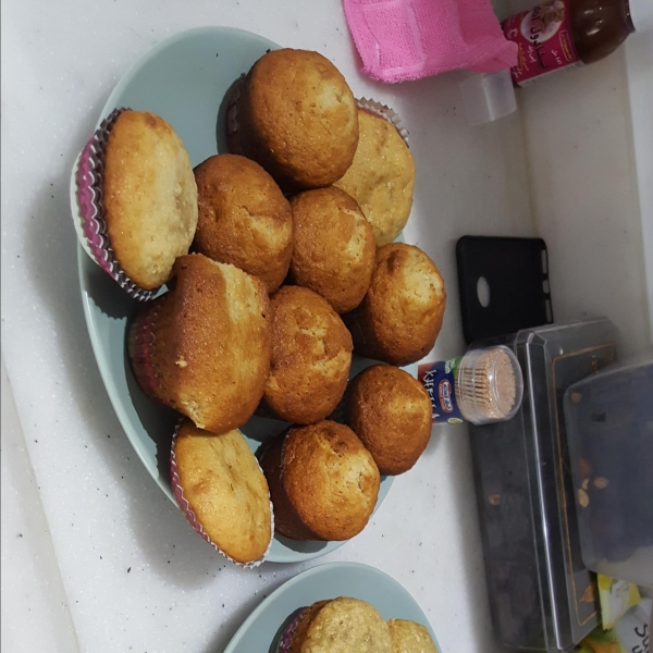 Banana Muffins with a Crunch