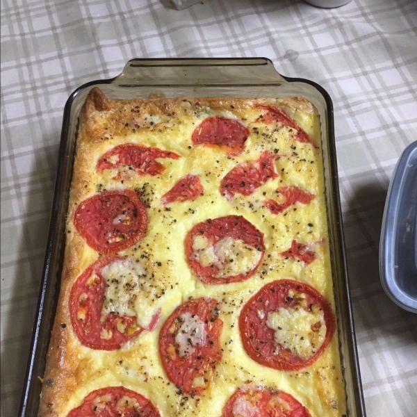 Leek and Cheese Quiche