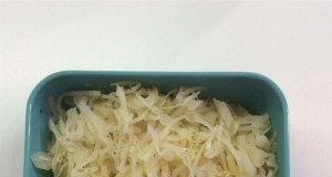 Homemade Sauerkraut