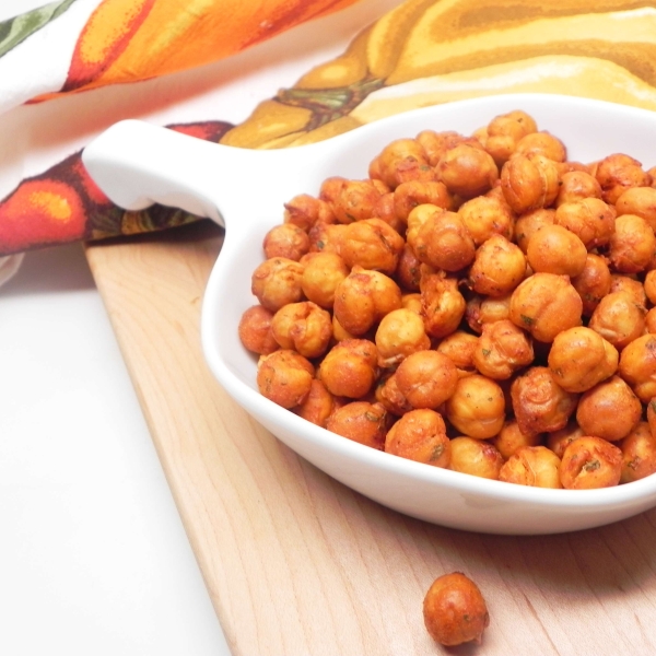 Air Fryer Buffalo-Ranch Chickpeas