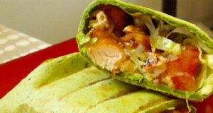 BBQ Ranch Chicken Wraps