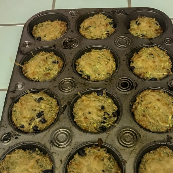 Vegetarian Quinoa Frittatas