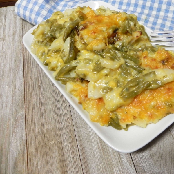 Green Bean and Potato Casserole