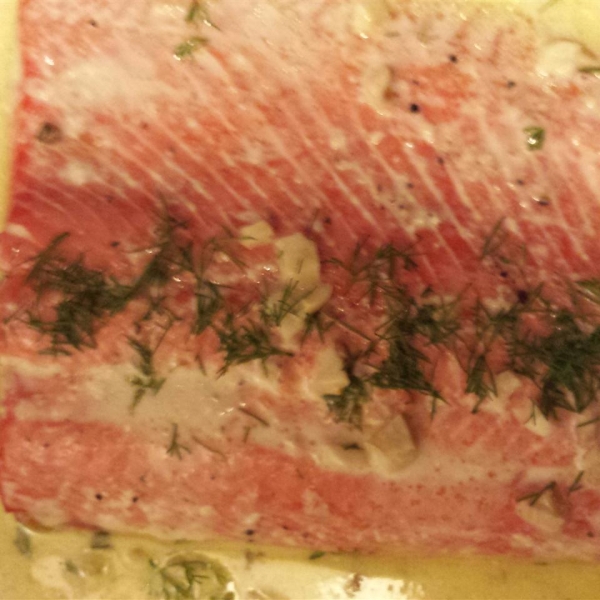 Salmon with Creamy Dill Sauce from Swanson®