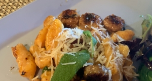 Sweet Potato Gnocchi with Sage-Butter Sauce