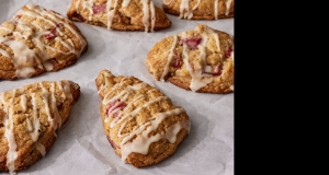 Rhubarb Scones