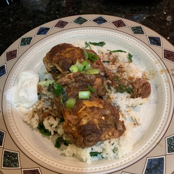 Mid-Eastern Chicken Thighs
