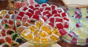 Tart Lemon Drop Jelly Shots