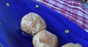 Air Fryer Donut Holes With Lemon Glaze
