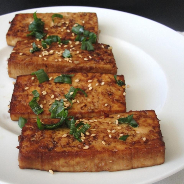Sesame Seed Baked Tofu