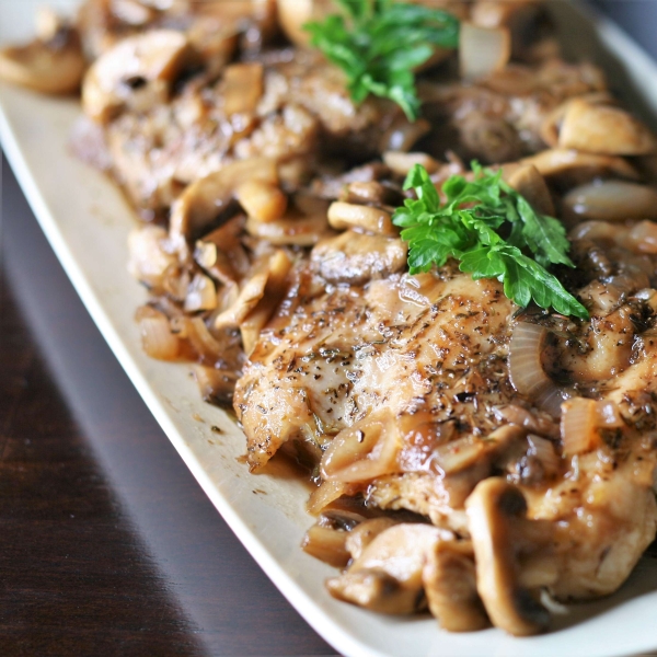 Balsamic-Honey Chicken Thighs