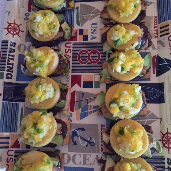 Vegan Arepas Made with Polenta