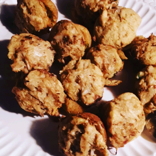 Crab-Stuffed Corn Muffins