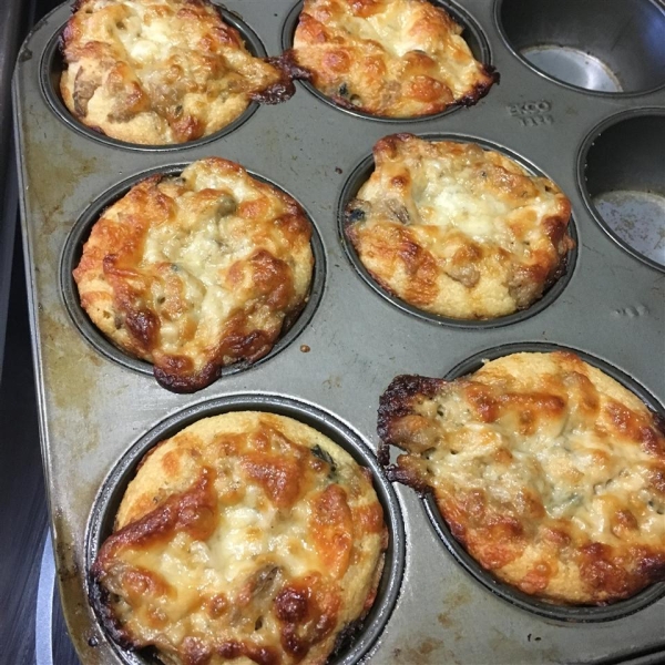 Crab-Stuffed Corn Muffins