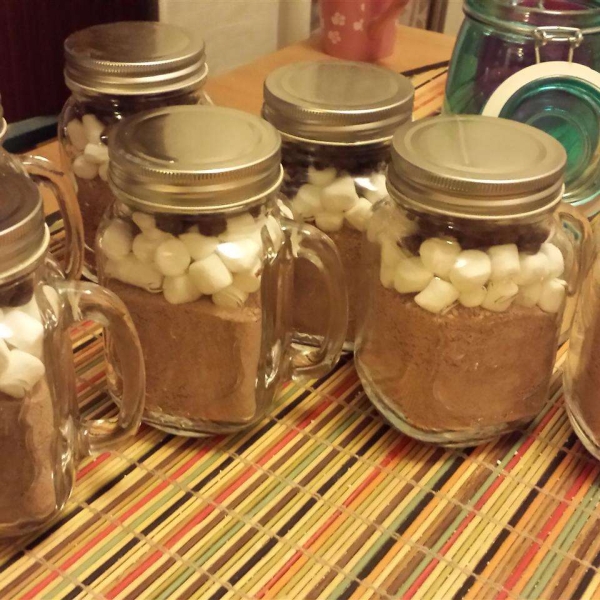 Hot Cocoa Mix in a Jar