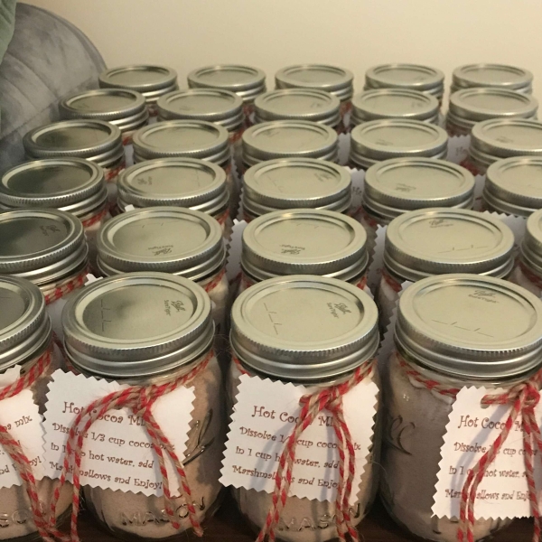 Hot Cocoa Mix in a Jar
