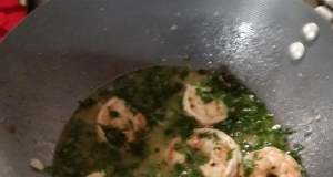 Tequila Garlic Prawns