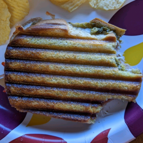 Prosciutto and Provolone Panini Sandwiches