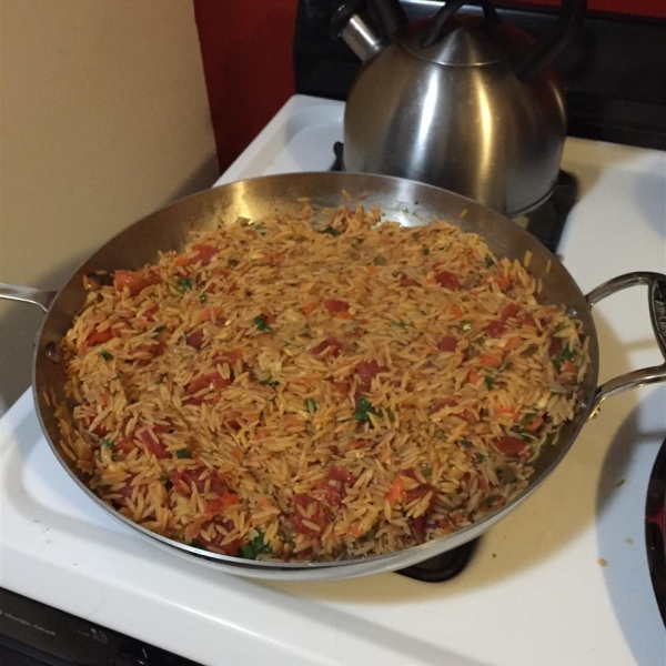 Vegetarian Lime Orzo